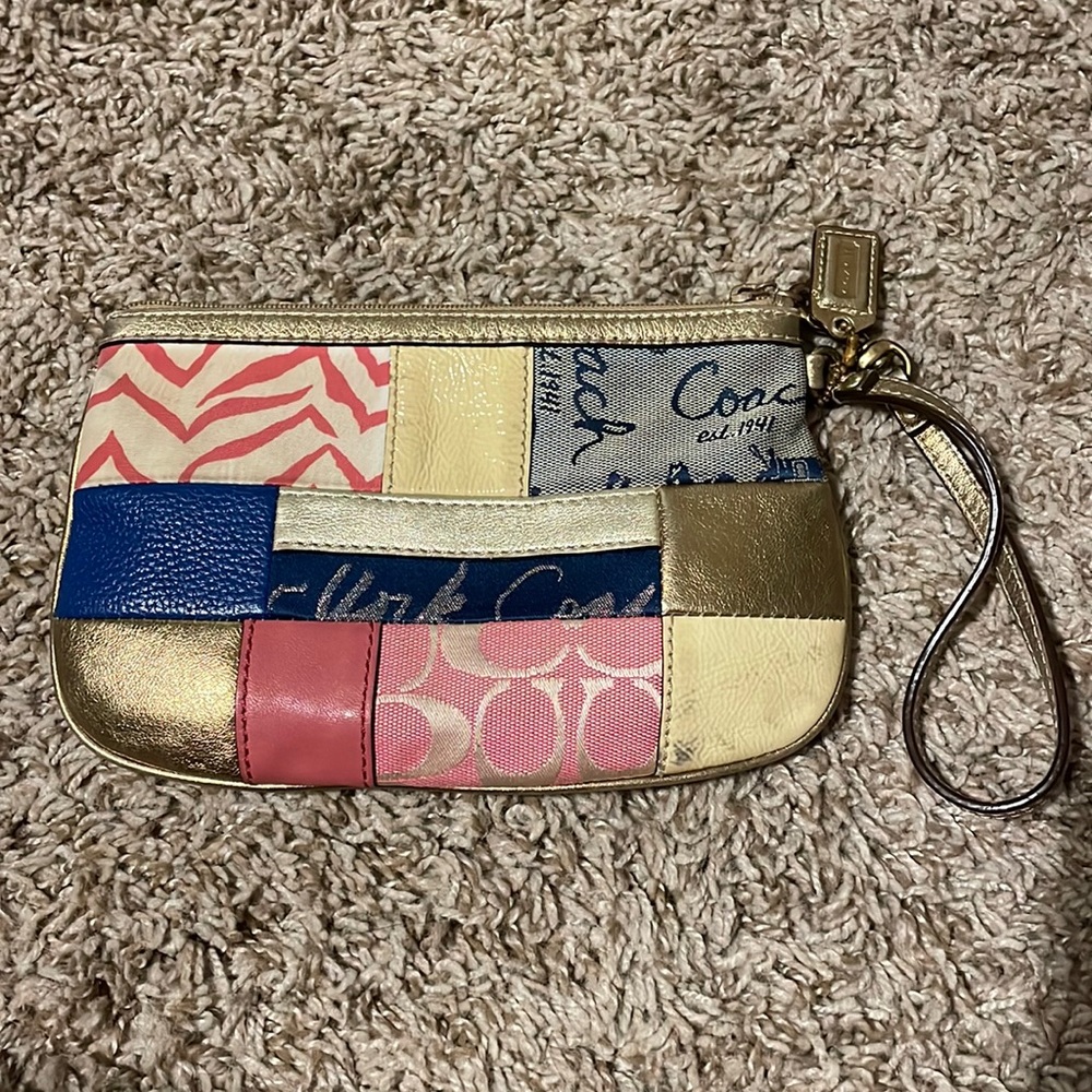 Coach wristlet